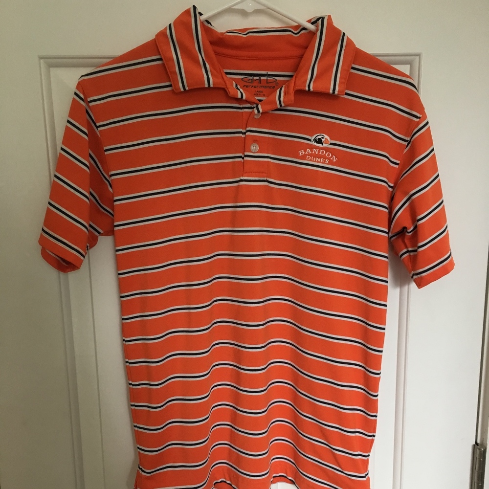 Golf Polo with Bandon Dunes Logo